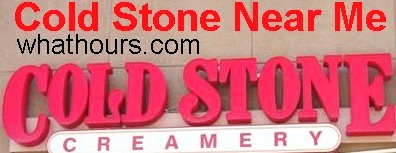 Coldstone Creamery Hours of Operation and Phone Number Near Me