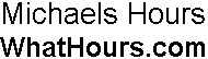 Michaels hours