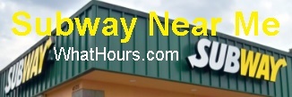 Subway near me