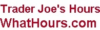 Trader Joe's hours