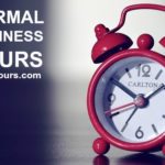 Normal business hours